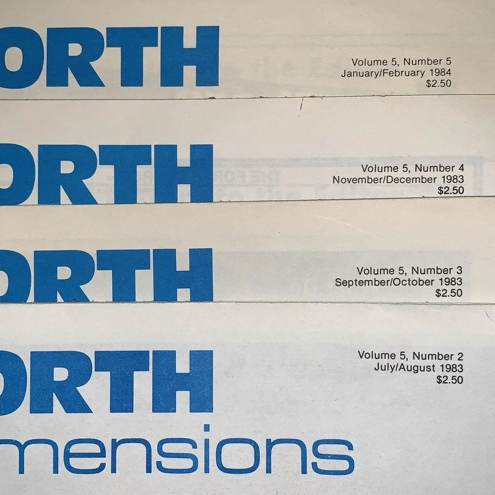 Vtg 1984 LMI IBM PC/Forth v3.1 OS Forth Dimensions Magazines, Diskettes & Manual